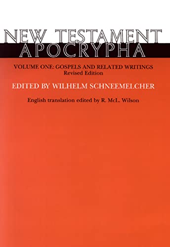 Beispielbild fr New Testament Apocrypha. I Gospels and Related Writings zum Verkauf von Blackwell's