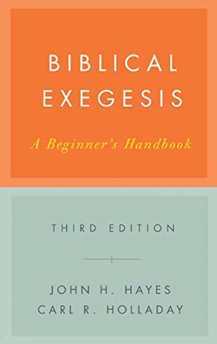 9780664227753: Bibical Exegesis: A Beginner's Handbook