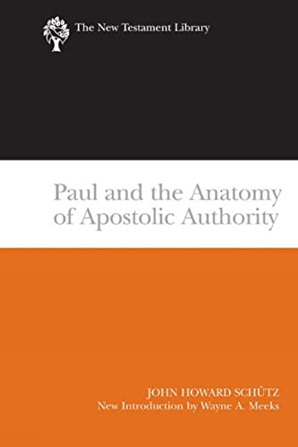 Beispielbild fr Paul and the Anatomy of Apostolic Authority [New Testament Library] zum Verkauf von Windows Booksellers