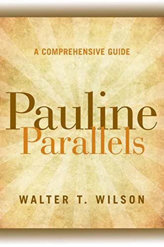 Imagen de archivo de Pauline Parallels : A Comprehensive Guide a la venta por Better World Books