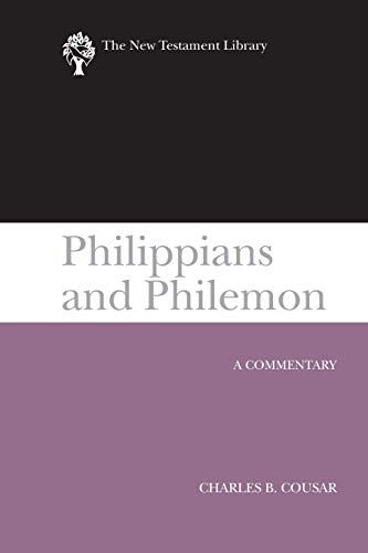 Imagen de archivo de Philippians and Philemon (2009): A Commentary (New Testament Library) a la venta por Lakeside Books