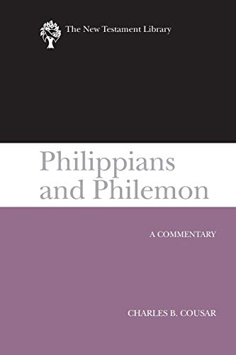 9780664239893: Philippians and Philemon (2009): A Commentary (New Testament Library)