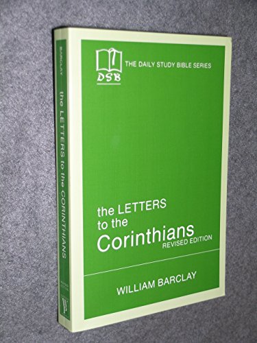 Beispielbild fr Letters to the Corinthians (The Daily Study Bible Series.--Rev. Ed) (English and Hebrew Edition) zum Verkauf von Gulf Coast Books