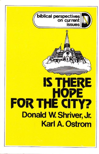 Beispielbild fr Is There Hope for the City? zum Verkauf von Better World Books