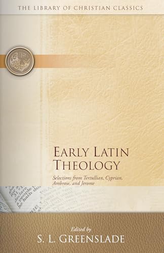 Early Latin Theology