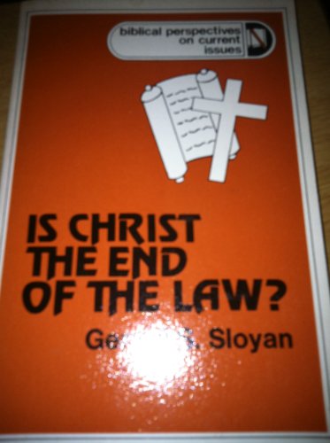 Imagen de archivo de Is Christ the End of the Law? a la venta por ThriftBooks-Atlanta