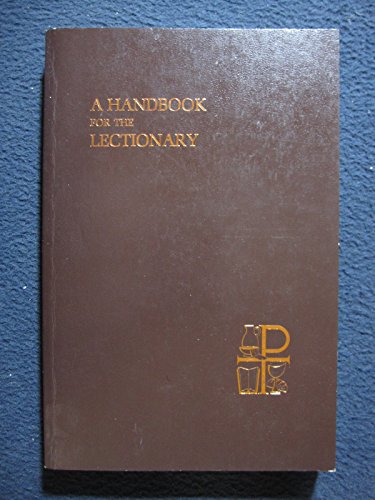 Beispielbild fr A handbook for the lectionary zum Verkauf von Wonder Book