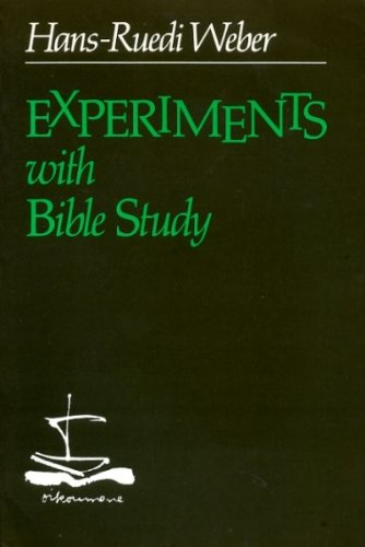Beispielbild fr Experiments with Bible study zum Verkauf von Wonder Book