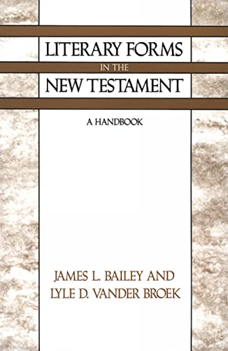 Imagen de archivo de Literary Forms in the New Testament: A Handbook a la venta por Orion Tech