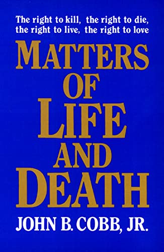 Beispielbild fr Matters of Life and Death zum Verkauf von Wonder Book