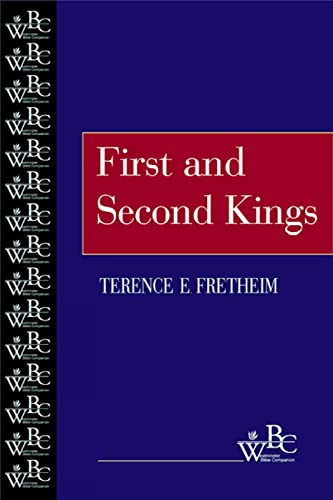 Imagen de archivo de First and Second Kings (Westminster Bible Companion) a la venta por HPB-Ruby