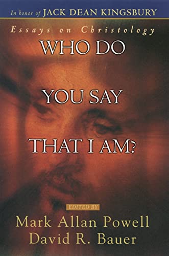 Beispielbild fr What do you say that I am? : Essays on Christology zum Verkauf von Windows Booksellers