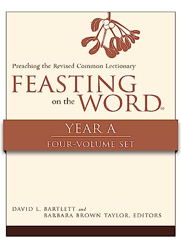 Beispielbild fr Feasting on the Word, Year A, 4-Volume Set zum Verkauf von Lakeside Books