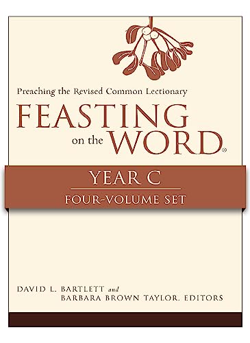 Beispielbild fr Feasting on the Word, Year C, 4-Volume Set zum Verkauf von Lakeside Books