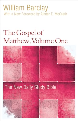 9780664263706: The Gospel of Matthew, Volume One (The New Daily Study Bible)