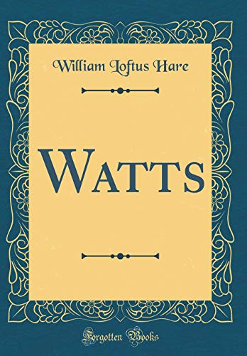 Beispielbild fr Watts (Classic Reprint) zum Verkauf von Buchpark