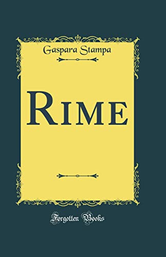 9780666463371: Rime (Classic Reprint)