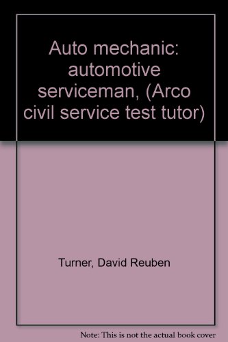 Stock image for Auto Mechanic Automotive Serviceman, for sale by Ann Becker