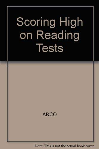 9780668007313: Scoring High on Reading Tests