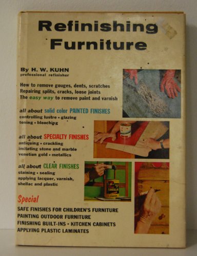 Imagen de archivo de Refinishing Furniture, a la venta por ThriftBooks-Dallas