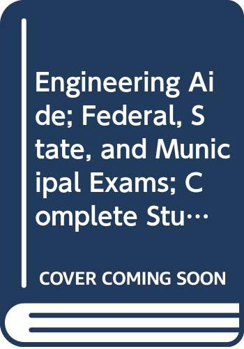 Engineering Aide; Federal, State, and Municipal Exams; Complete Study Guide to Pass High on Your Civil Service Test, (9780668012263) by Arco Publishing