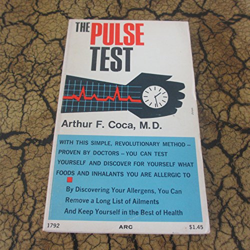 Imagen de archivo de The pulse test: Easy allergy detection a la venta por HPB Inc.