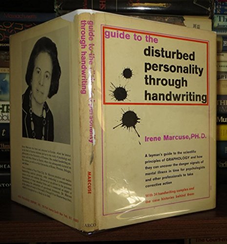 Imagen de archivo de Guide to the Disturbed Personality Through Handwriting a la venta por Better World Books: West