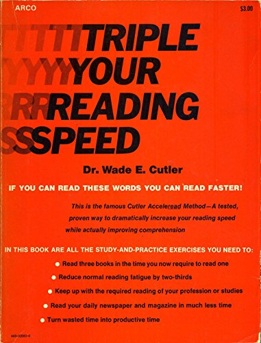 9780668020831: Triple Your Reading Speed