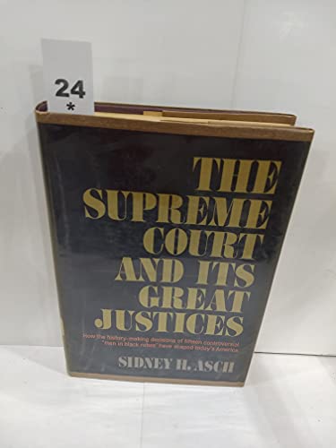 9780668023726: Supreme Court and Its Great Justice