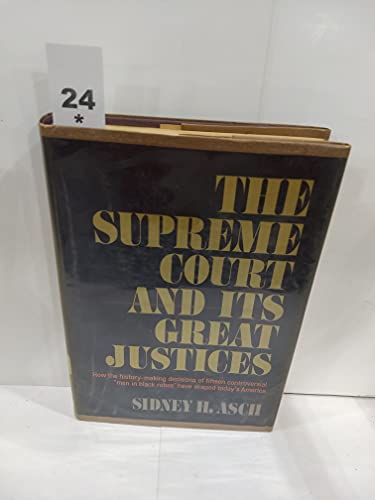 Imagen de archivo de The Supreme Court and Its Great Justices a la venta por Better World Books