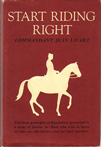 Imagen de archivo de Start Riding Right a la venta por Better World Books