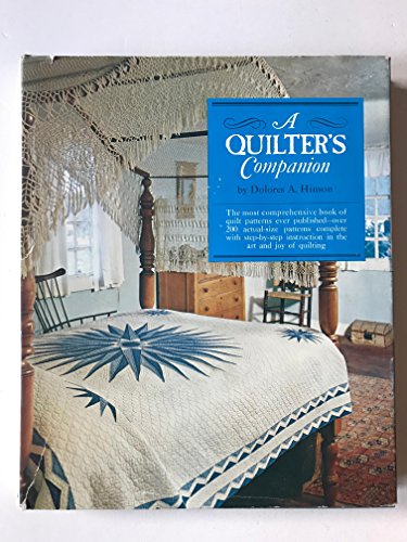 Imagen de archivo de A Quilter's Companion a la venta por Better World Books