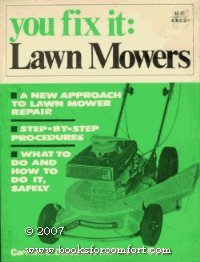 Beispielbild fr You Fix It, Lawn Mowers zum Verkauf von Wonder Book