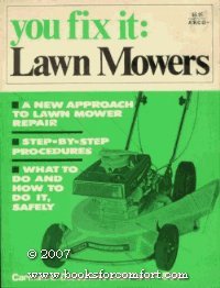 Imagen de archivo de You Fix It, Lawn Mowers a la venta por Wonder Book