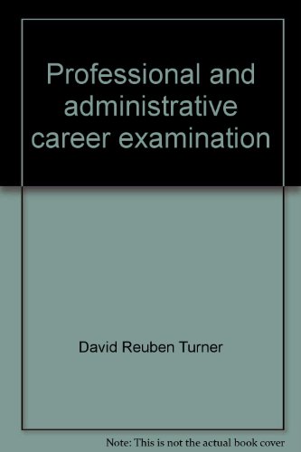 Stock image for Professional and administrative career examination: The Arco self-tutor for high test scores (Arco civil service test tutor) for sale by ThriftBooks-Dallas