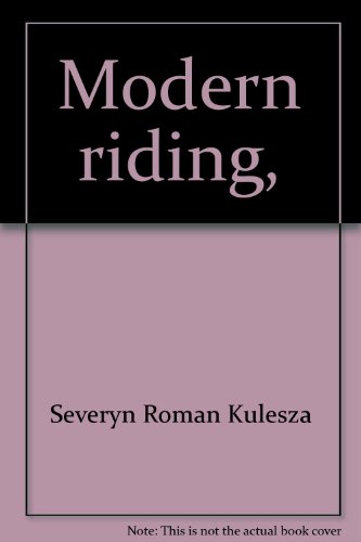 Modern riding, - Kulesza, Severyn Roman