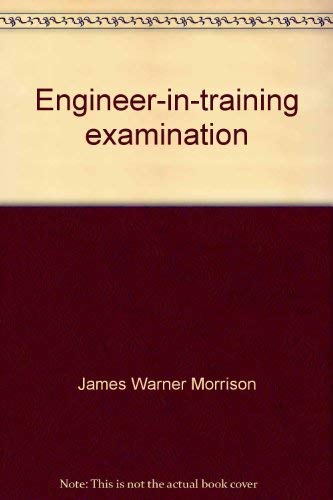 Stock image for Engineer-in-training examination: EIT (Arco professional career examination series) for sale by Wonder Book
