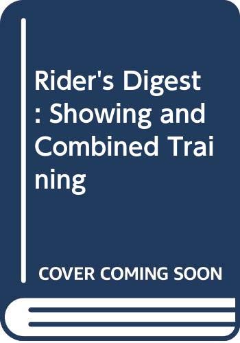 9780668041157: Rider's Digest: Showing and Combined Training