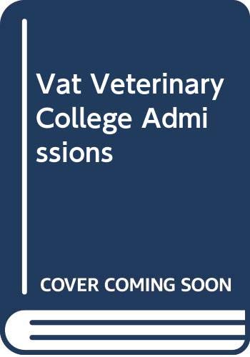 Stock image for Vat Veterinary College Admissions for sale by Irish Booksellers
