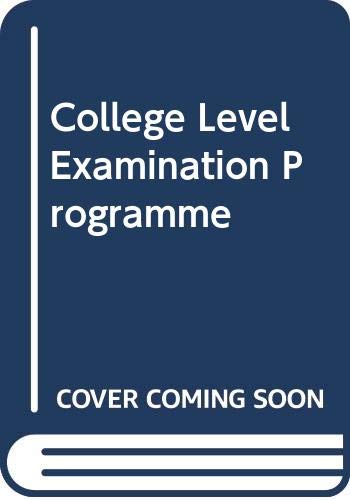 9780668041508: College Level Examination Programme