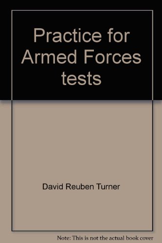 Stock image for Practice for Armed Forces tests (The Arco self-tutor for high test scores) for sale by Wonder Book