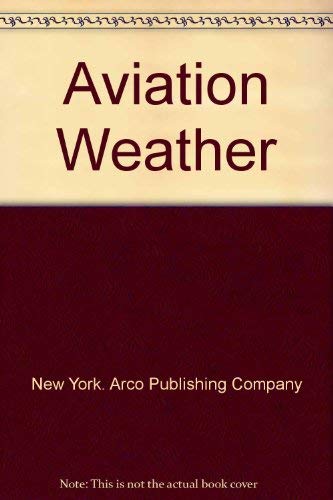 Stock image for Aviation weather for sale by Montclair Book Center