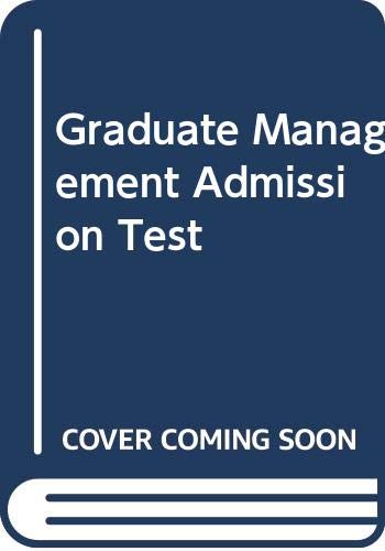 Graduate Management Admission Test (9780668049146) by Gruber; Arco Publishing