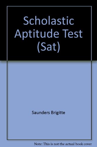 Scholastic Aptitude Test (Sat): 9780668049207 - AbeBooks