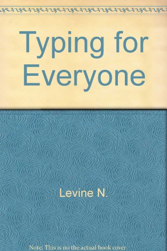 Imagen de archivo de Typing for Everyone a la venta por HPB-Ruby