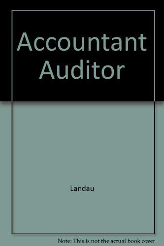 Stock image for Accountant, Auditor: Edited for sale by ThriftBooks-Atlanta