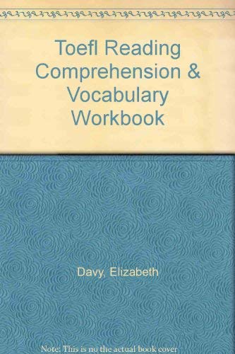 Stock image for Test of English as a Foreign Language: Reading Comprehension and Vocabulary Workbook for sale by medimops