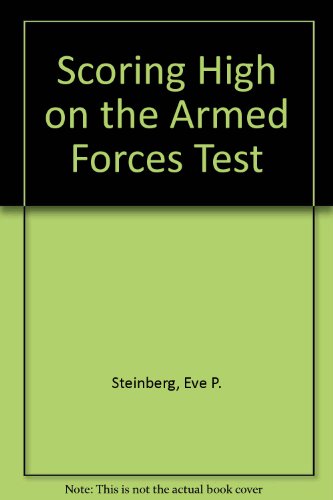 Stock image for Scoring High on the Armed Forces Test for sale by Irish Booksellers