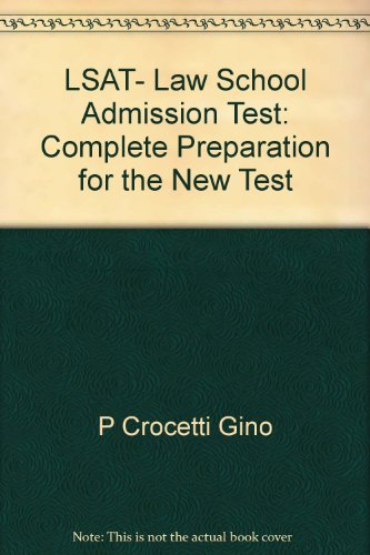 9780668061339: Title: LSAT law school admission test Complete preparatio