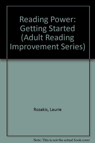 9780668066143: Reading Power: Getting Started (Adult Reading Improvement Series)